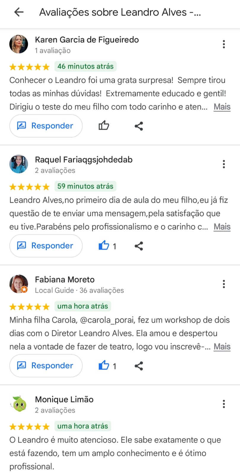 Depoimento LEAL